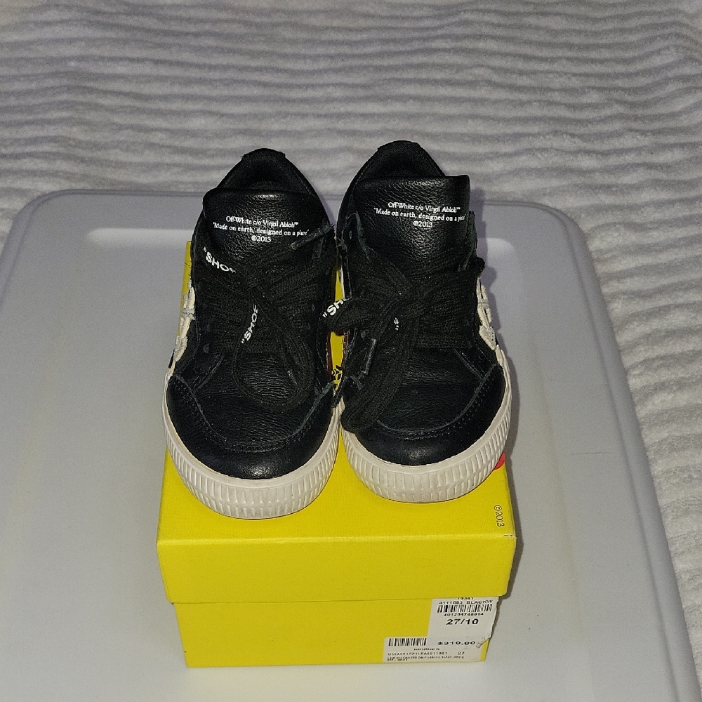 Kids Black Sneakers
